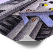 Bamboe speertank. poster (Hoek)