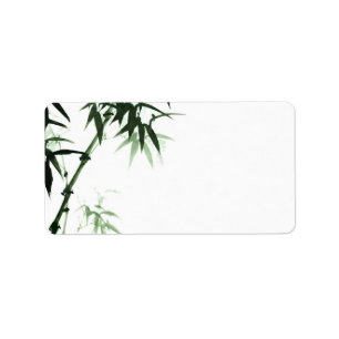 Bamboe Stalks l Oriental Zen Touch Blank Label