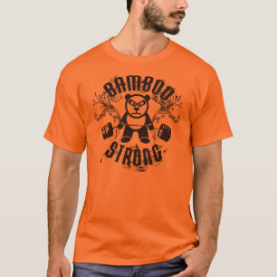 Bamboe Sterk - Dode lift - voor en achter T-shirt