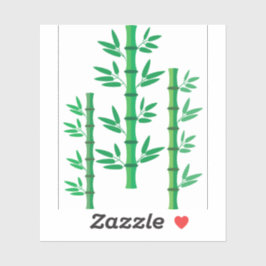 Bamboe Sticker
