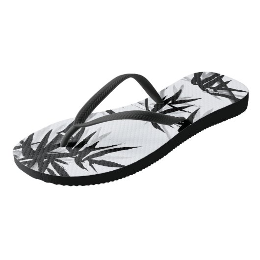 Bamboe Teenslippers (Schuin)