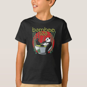 Bamboe Thee Drinker Panda T-Shirt