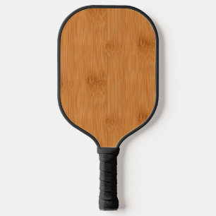 Bamboe Toast Wood Grain look Pickleball Paddle