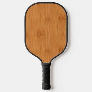 Bamboe Toast Wood Grain look Pickleball Paddle
