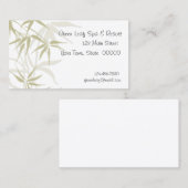 Bamboe Visitekaartje (Voorkant / Achterkant)