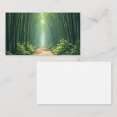 bamboe Visitekaartje (Voorkant / Achterkant)