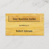 Bamboe Visitekaartje (Voorkant)