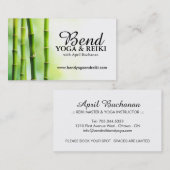 Bamboe Visitekaartjes (Voorkant / Achterkant)