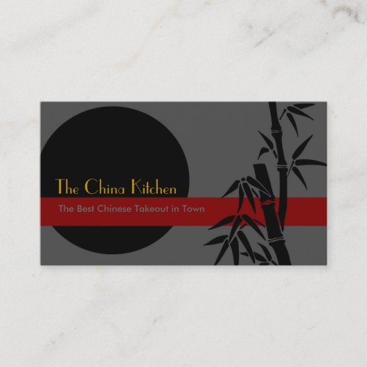 Bamboe Visitekaartjes (Voorkant)