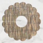 Bamboe Wijnglaslabel (Achterkant)