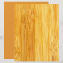 Bamboe Wood Scrapbook Background paper