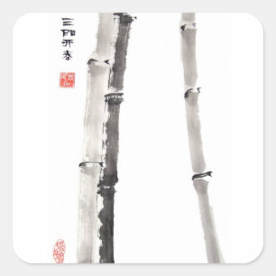Bamboe Zegen Stickers