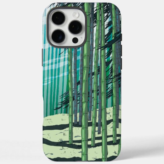 Bamboebos Case-Mate iPhone Case (Achterkant)