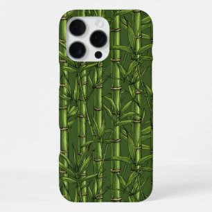 Bamboebos in het groen iPhone 16 pro max hoesje