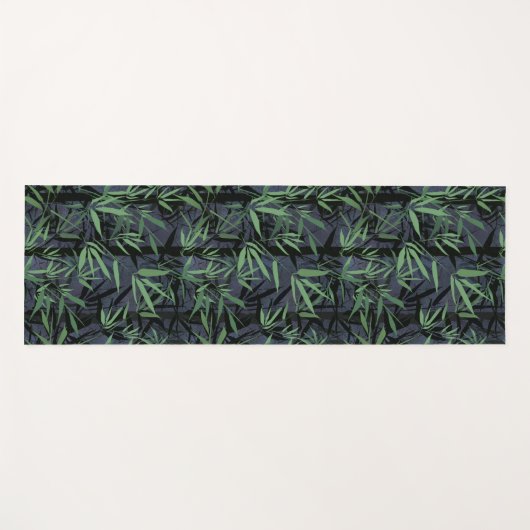 Bamboebos. Yogamat (Voorkant (horizontaal))