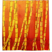 Bamboetevalk Douchegordijn (Voorkant)