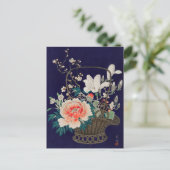 Bamboevloermandenschilders van Ohara Koson Briefkaart (Staand voorkant)