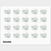 Bamboo Asian Threadrek Address Labels (Vel)