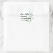 Bamboo Asian Threadrek Address Labels (Tas)