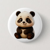 - "Bamboo Baby" – Ronde Button 5,7 Cm (Voorkant)