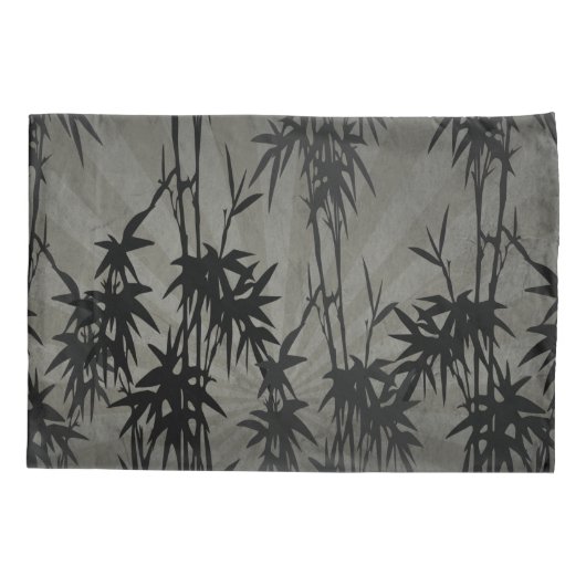 BAMBOO BLACK  NATUUR KUSSENSLOOP (Achterkant)