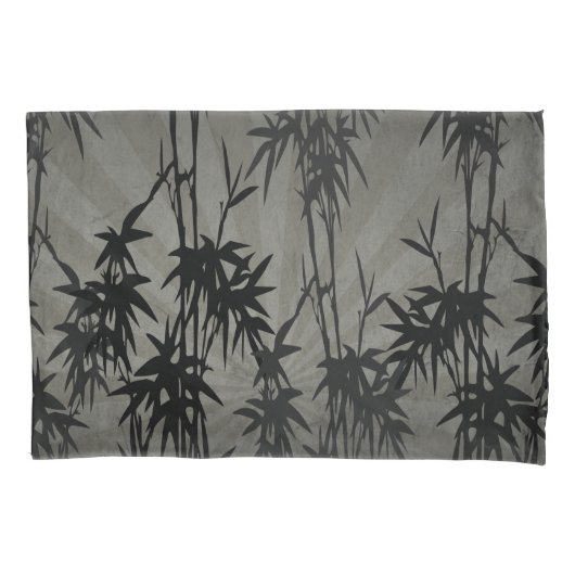 BAMBOO BLACK  NATUUR KUSSENSLOOP (Voorkant)