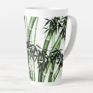 Bamboo Chinese Art - één - groen Latte Mok