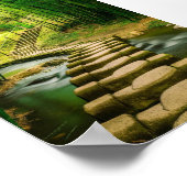 Bamboo Forest digitale download kunst Poster (Hoek)