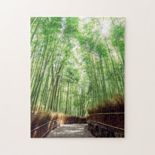 Bamboo Grove   Arashiyama, Kyoto, Japan Legpuzzel