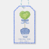 Bamboo Heart Topiary | Chinoiserie | Dank u wel Cadeaulabel (Voorkant)