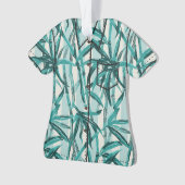 Bamboo Jungle Hawaiian Stripe - Turquoise (devant)