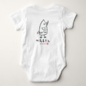 bamboo ninja romper (Achterkant)