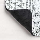 Bamboo Panda Doodle Muismat (Hoek)