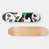 Bamboo Panda Skateboard (Horizontaal)