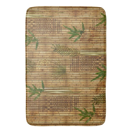 Bamboo Tapa  Badmat (Voorkant Verticaal)