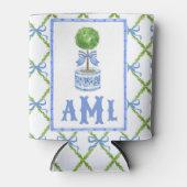 Bamboo Topiary Garden | Monogram Blikjeskoeler (Voorkant)