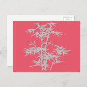 Bamboo Zen Japans design Briefkaart (Voorkant / Achterkant)