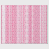 Bambooey Bamboo Stripe in Pink Cadeaupapier (Vlak)