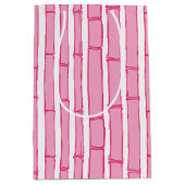 Bambooey Bamboo Stripe in Pink Medium Cadeauzakje (Voorkant)