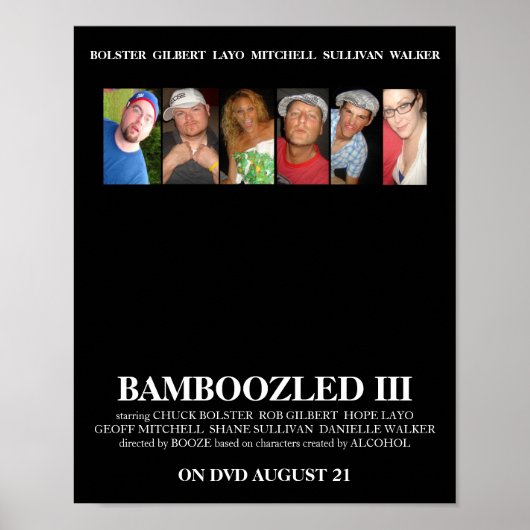 BAMBOOZLED 3 Poster officiel du film (Devant)