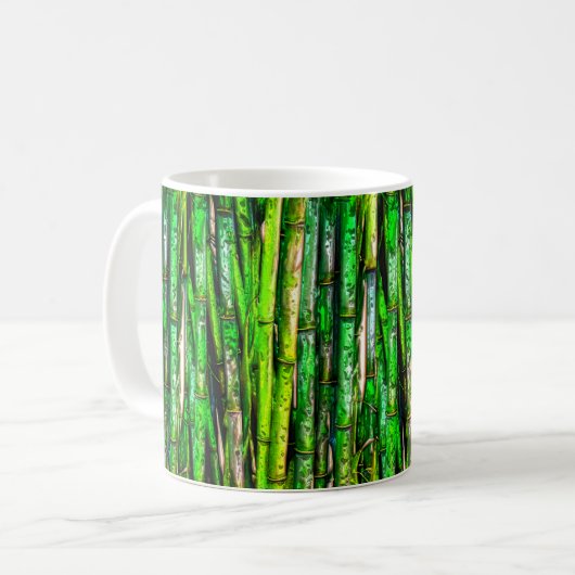Bambou Chrome 1 Mug (Devant gauche)