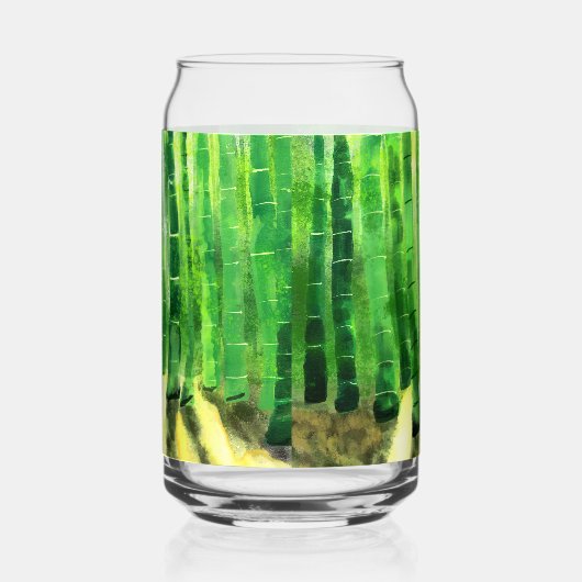 Bambou dans la forêt avec lumière du soleil (Gauche)