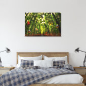 Bambou et Papillon Art 2 toile enrobée (Insitu(Chambre))