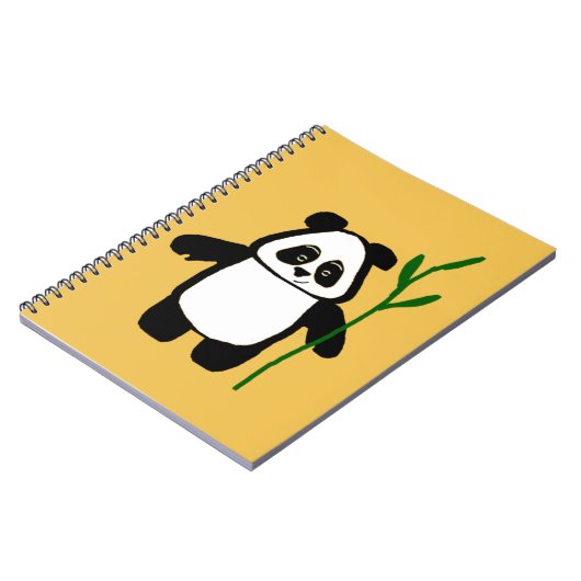 Bambou le carnet de jaune de panda (Côté gauche)