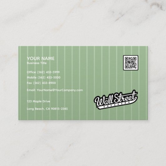 Bambou Texture - Carte de visite (Devant)