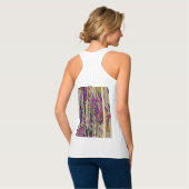 Bambou Tree peinture numérique Tshirt d'art origin (Dos entier)