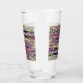 Bambou Tree peinture numérique verre d'art origina (Droite)