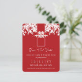 Bambou Zen Double Bonheur Chinois Save The Date (Debout devant)