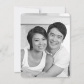 Bambou Zen Double Bonheur Chinois Save The Date (Dos)