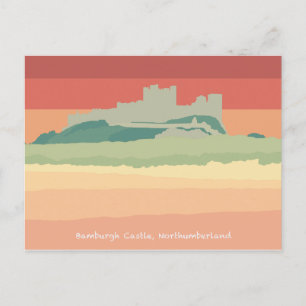 Bamburgh Castle, Northumberland Feestdagenkaart